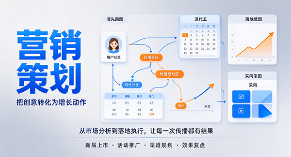 麒麟区营销策划